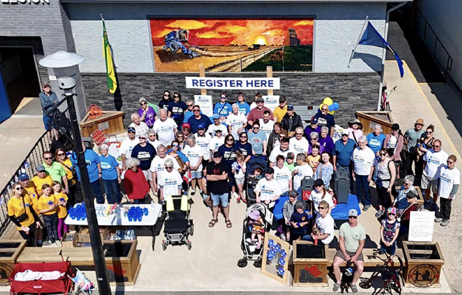 There were clear blue skies and a great crowd for the 2025 Moosomin Walk for Alzheimer’s. Moosomin was one of five centres in Saskatchewan that held an Alzheimer’s Walk this year.